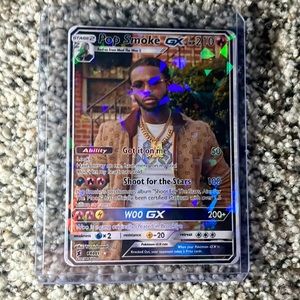 Pop Smoke Pokemon Card